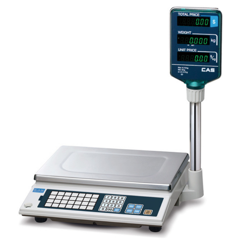 CAS AP1 15Kg Price Computing Scale with Pole Display