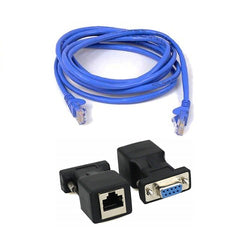 Printer Cable RS232 DB9 M/F to RJ45 with Cat5e Cable - EasyPOS
