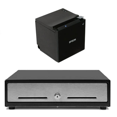 Bundle EPSON TM-M30 Bluetooth Receipt Printer with EC350 Cash Drawer - EasyPOS