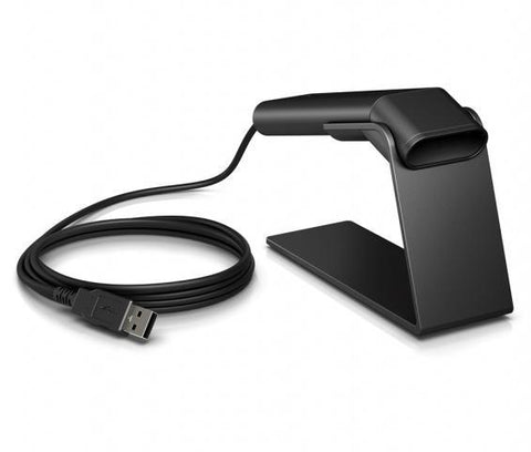 Hp ElitePOS 2D Barcode Scanner Kit USB Stand Black - EasyPOS