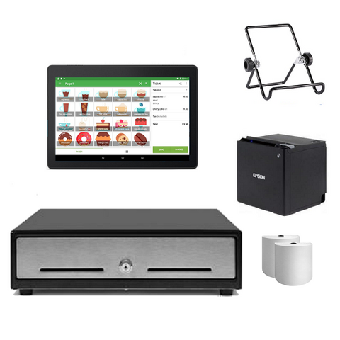Loyverse Bluetooth POS Hardware with Android Tablet Bundle #6 - EasyPOS