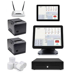 Restaurant POS System with the T9 POS Terminal & one Windows Tablet Bundle #N107