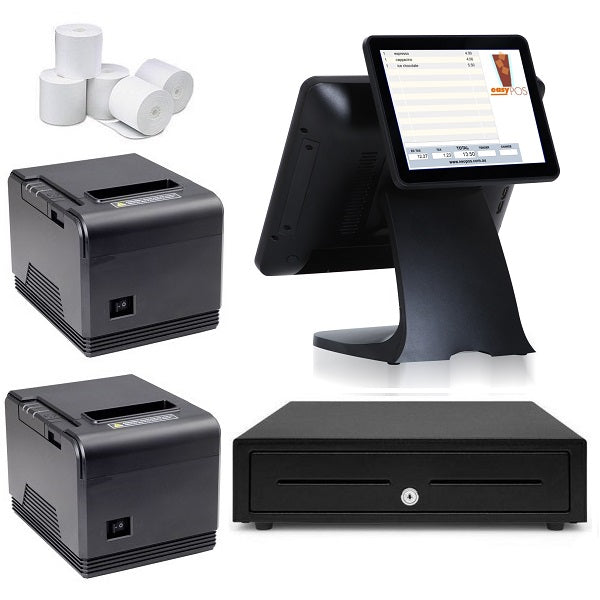 NeoPOS Hospitality POS System with the T9 Touch POS Terminal & 9.7" Customer LCD Display Bundle #N37