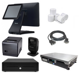 NeoPOS Retail POS System with 9.7" Customer Display & Integrated Scale Bundle #NIS22