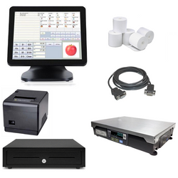 NeoPOS Retail POS System with the T9 All in One POS Terminal & Integrated Scale Bundle #NIS31