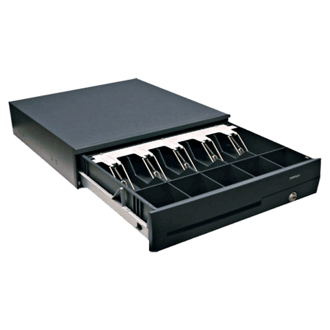 POSIFLEX CR-4105 USB Interface Cash Drawer Black - EasyPOS