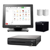 Posiflex Point of Sale 15" All in one POS System Bundle #2 - EasyPOS