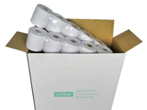 Calibor Thermal Paper 57x57 24 Rolls / Box - EasyPOS