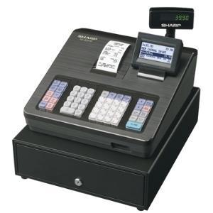 Sharp XEA207B Cash Register with Raised Keyboard Black - EasyPOS