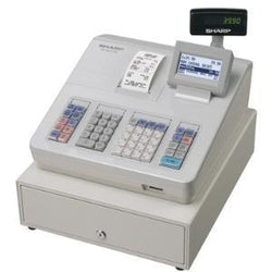 Sharp XEA207W Cash Register with Raised Keyboard White - EasyPOS