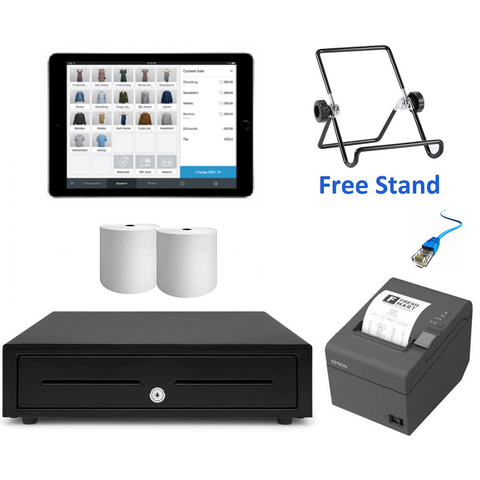 Square POS System with the Apple iPad 9.7" Bundle #14 - EasyPOS
