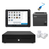 Square POS Hardware with Kensington Rugged Case Stand - iPad Compatible Bundle #10 - EasyPOS