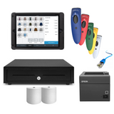 Square iPad Compatible POS Hardware with SocketScan S700 & Kensington Case Stand -  Bundle #13 - EasyPOS