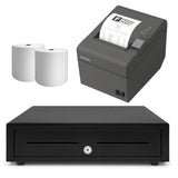 Square Receipt Printer & Cash Drawer iPad Compatible Bundle #2 - EasyPOS