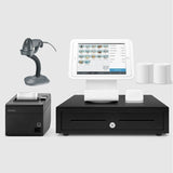 Square Stand Retail POS System for iPad with the Zebra LS2208 Barcode Scanner Bundle #18 - EasyPOS