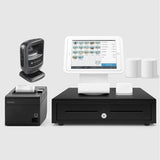Square Stand Retail POS System for iPad with the Zebra DS9208 Barcode Scanner Bundle #19 - EasyPOS