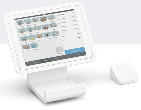 SQUARE iPad Stand with Contactless and Chip - EasyPOS