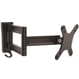 Startech Wall Mount Monitor Arm - Dual Swivel - For VESA Mount Monitors / Flat-Screen TVs up to 27in (33 lb / 15 kg) - Monitor Wall Mount w/ Full 15 (382 mm) Arm Extension / Monitor Mount - EasyPOS