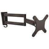 Startech Wall Mount Monitor Arm - Dual Swivel - For VESA Mount Monitors / Flat-Screen TVs up to 27in (33 lb / 15 kg) - Monitor Wall Mount w/ Full 15 (382 mm) Arm Extension / Monitor Mount - EasyPOS