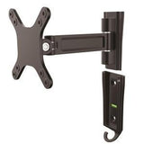 Startech Wall Mount Monitor Arm - Single Swivel - For VESA Mount Monitors and Flat-Screen TVs up to 27in (33lb /15kg) - Monitor Wall Mount with 7.7 (195 mm) Arm Extension / Monitor Mount - EasyPOS