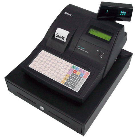 SAM4S ER-390M Cash Register Black - EasyPOS