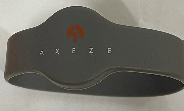 AXEZE Silicone Grey Wristband 65mm LF 134.2 KHZ
