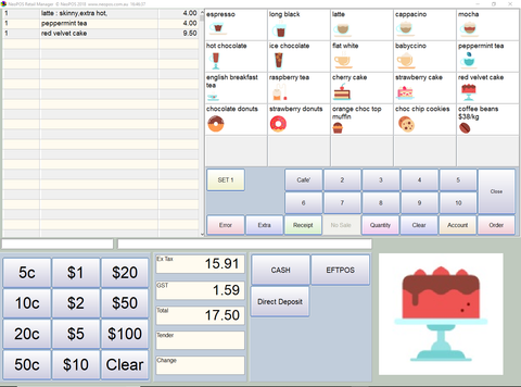 NeoPOS Point of Sale Software - Retail & Hospitality Manager Lifetime Licence - EasyPOS